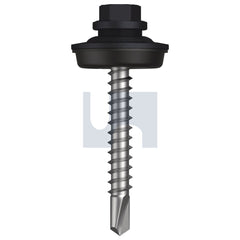 Hobsons - #14-10 x 53 - Monument - Metal SDS Cyclone - Multiseal - Class 4 | TMOM4YM1410053