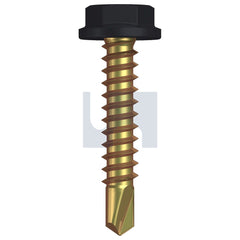 Hobsons - #10-16 x 25 MONUMENT - ZYP AS3566 METAL SDS FLANGED HEX HEAD | Q507-MO (Pack of 1000)