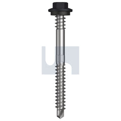 Hobsons - M6.2-13 X 65 Monument - Cl4 As3566 + Scratchguard Vmax Sds Hex + Washer + Xgrip | Fs312-Mo (Pack Of 100)
