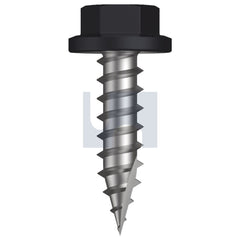 Hobsons - #14-10 x 25 - Monument - Type 17 Flanged Hex - Class 4 - Qty 1000 | TMOW4FH1410025