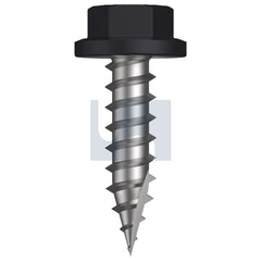 Hobsons - #14-10 x 30 - Monument - Type 17 Flanged Hex - Class 4 - Qty 1000 | TMOW4FH1410030