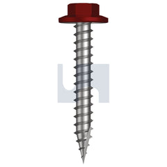 Hobsons - #12-11 x 40 MANOR RED (SCORIA) -CL4 AS3566 TYPE 17 FLANGED HEX HEAD | Q530-MR (Pack of 1000)