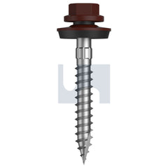 Hobsons - #14-10 x 50 - Manor Red (Scoria) - + Scratchguard Type 17 Cyclone - Multiseal - Class 4 - Qty 250 | TMRW4YM1410050