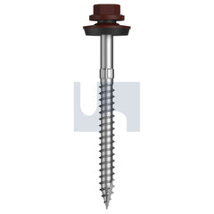 Hobsons - #14-10 x 75 - Manor Red (Scoria) - + Scratchguard Type 17 Cyclone - Multiseal - Class 4 | TMRW4YM1410075