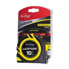 Sterling - 10m x 25mm Ultimax Tape Measure: Metric | TMX1025