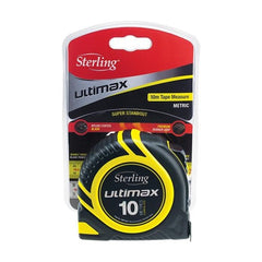 Sterling - 10m x 25mm Ultimax Tape Measure: Metric | TMX1025