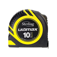 Sterling - 10m x 25mm Ultimax Tape Measure: Metric | TMX1025