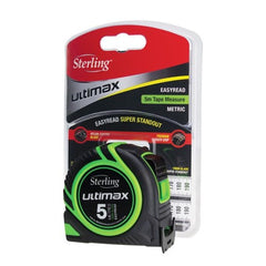 Sterling - 5m x 19mm Ultimax Tape Measure Easyread: Metric | TMXE5019