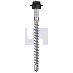 Hobsons - #12-14 x 75 - Night Sky (Ebony) - + Scratchguard Metal SDS Hex Head + Washer - Class 4 | TNSM4SS1214075