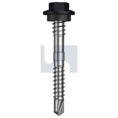 Hobsons - #12-14 x 48 - Night Sky (Ebony) - + Scratchguard Metal SDS Hex + Washer + Xgrip - Class 4 | TNSM4XS1214048