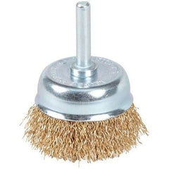 Weldclass - Wire Brush Spindle Cup Crimp 50mm Mild-Steel | TO-3050