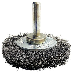 Weldclass - Wire Brush Spindle Wheel Crimp 50mm Mild-Steel | TO-3070