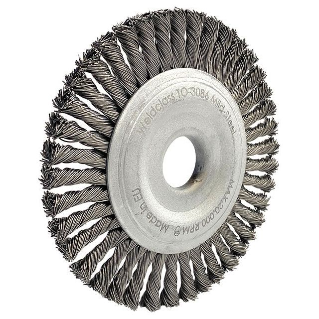 Weldclass - Wire Brush Pipeline 125x22x6mm Mild-Steel | TO-3086
