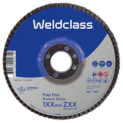 Weldclass - Flap Disc PROMAX 125mm Z060 Grit (100% Zirconia) | TO-5024