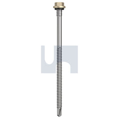 Hobsons - #14-14 X 125 Paperbark - Cl4 As3566 Metal Sds Hex + Washer + Xgrip | Qa21-Pa (Pack Of 250)