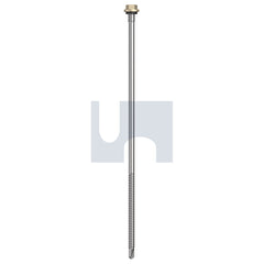 Hobsons - #14-14 X 230 Paperbark - Cl4 As3566 Metal Sds Hex + Washer + Xgrip | Qa25-Pa (Pack Of 250)