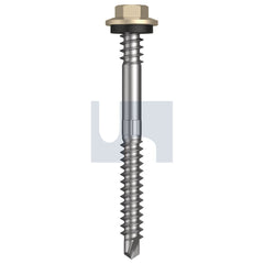 Hobsons - M6.2-13 X 65 Paperbark - Cl4 As3566 + Scratchguard Vmax Sds Hex + Washer + Xgrip | Q312-Pa (Pack Of 500)