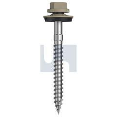 Hobsons - #14-10 x 65 - Paperbark - + Scratchguard Type 17 Cyclone - Multiseal - Class 4 - Qty 250 | TPAW4YM1410065