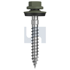 Hobsons - #14-10 x 50 - Pale Eucalypt (Mist Green)- + Scratchguard Type 17 Cyclone - Multiseal - Class 4 - Qty 250 | TPEW4YM1410050