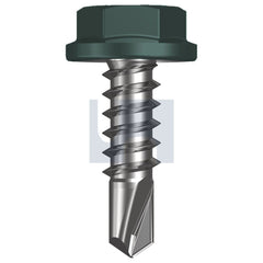 Hobsons - #10-16 x 16 PLANTATION - CL4 AS3566 METAL SDS FLANGED HEX HEAD | Q180-PL (Pack of 1000)