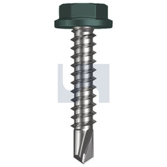 Hobsons - #10-16 x 25 PLANTATION - CL4 AS3566 METAL SDS FLANGED HEX HEAD | Q185-PL (Pack of 1000)