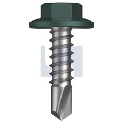 Hobsons - #12-14 x 20 - Plantation - Metal SDS Flanged Hex Head - Class 4 | TPLM4FH1214020