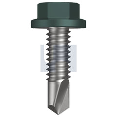 Hobsons - #14-20 x 22 - Plantation - Metal SDS Flanged Hex Head - Class 4 - Qty 1000 | TPLM4FH1420022