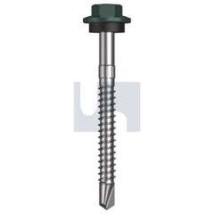 Hobsons - #12-14 x 55 - Plantation - + Scratchguard Metal SDS Hex Head + Washer - Class 4 | TPLM4SS1214055