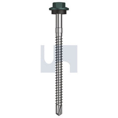Hobsons - #12-14 x 75 - Plantation - + Scratchguard Metal SDS Hex Head + Washer - Class 4 | TPLM4SS1214075
