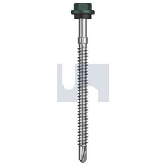 Hobsons - #14-14 x 90 - Plantation - + Scratchguard Metal SDS Hex Head + Washer - Class 4 | TPLM4SS1414090