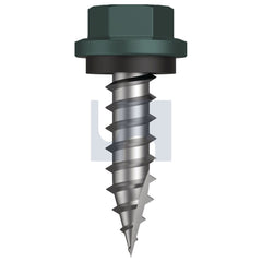 Hobsons - #14-10 x 25 Plantation - Cl4 As3566 Type 17 Hex Head + Washer | Q615-Pl (Pack Of 1000)