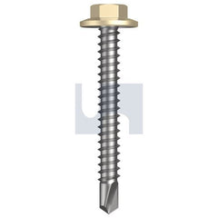 Hobsons - #12-14 x 45 - Primrose - Metal SDS Flanged Hex Head - Class 4 | TPRM4FH1214045