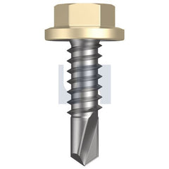 Hobsons - #14-14 x 22 - Primrose - Metal SDS Flanged Hex Head - Class 4 | TPRM4FH1414022