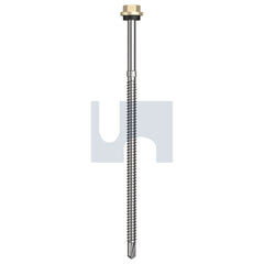 Hobsons - #14-14 x 150 Primrose - Cl4 As3566 + Scratchguard Metal Sds Hex Head + Washer | Q270-Pr (Pack Of 250)