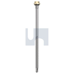 Hobsons - #14-14 X 150 Primrose - Cl4 As3566 Metal Sds Hex + Washer + Xgrip | Qa22-Pr (Pack Of 250)