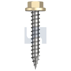 Hobsons - #14-10 x 40 - Primrose - Type 17 Flanged Hex Head - Class 4 - Qty 1000 | TPRW4FH1410040