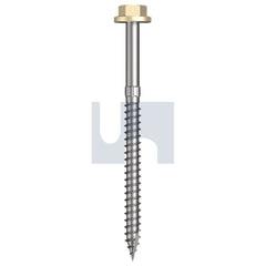 Hobsons - #14-10 x 90 - Primrose - + Scratchguard Type 17 Flanged Hex Head - Class 4 - Qty 250 | TPRW4FS1410090
