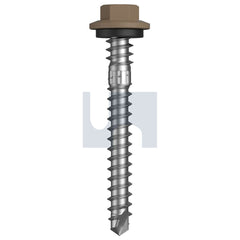 Hobsons - M6.2-11 X 50 Pale Terracotta - Cl4 As3566 + Scratchguard Vmax Sds Hex + Washer + Xgrip | Q313-Pt (Pack Of 500)