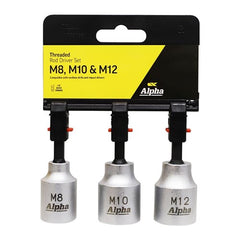 Alpha - Threaded Rod Driver M8 M10 & M12 | TRD-SET3