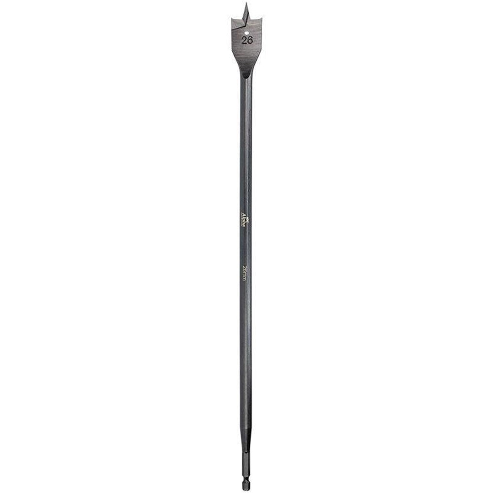 Alpha - 26mm Long Series Spade Bit - Turbobore (400mm/16")