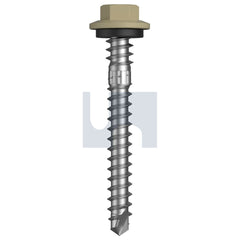 Hobsons - M6.2-11 X 50 Sandbank (Straw) -Cl4 As3566 + Scratchguard Vmax Sds Hex + Washer + Xgrip | Q313-Sa (Pack Of 500)