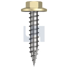 Hobsons - #12-11 x 30 SANDBANK (STRAW) -CL4 AS3566 TYPE 17 FLANGED HEX HEAD | Q526-SA (Pack of 1000)