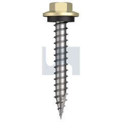 Hobsons - #12-11 x 40 SANDBANK (STRAW) -CL4 AS3566 TYPE 17 HEX HEAD + WASHER | Q603-SA (Pack of 1000)