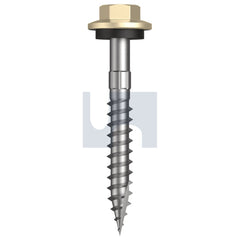 Hobsons - #12-11 x 45 SANDBANK (STRAW) -CL4 AS3566 + SCRATCHGUARD TYPE 17 HEX HEAD + WASHER | Q605-SA (Pack of 1000)
