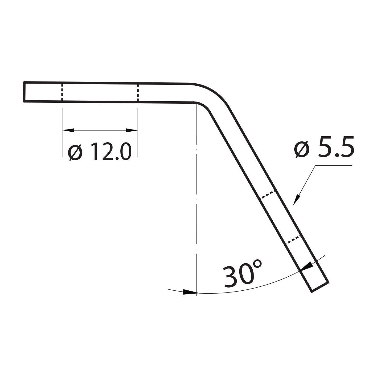 ICCONS® - Ceiling Angle Bracket – 12.0 mm Hole | TSCAB120 1000 pcs