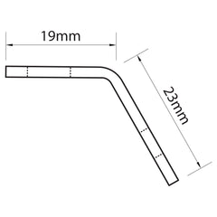 ICCONS® - Ceiling Angle Bracket – 12.0 mm Hole | TSCAB120 1000 pcs
