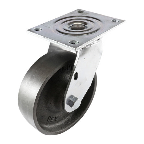 EHI - 150mm Cast Iron Swivel Plate Castor | TSG150CI15
