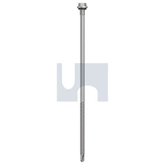 Hobsons - #14-14 X 205 Shale Grey (Gull Grey) -Cl4 As3566 Metal Sds Hex + Washer + Xgrip | Qa24-Sg (Pack Of 250)