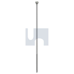 Hobsons - #14-14 X 300 Shale Grey (Gull Grey) -Cl4 As3566 Metal Sds Hex + Washer + Xgrip | Qa26-Sg (Pack Of 100)