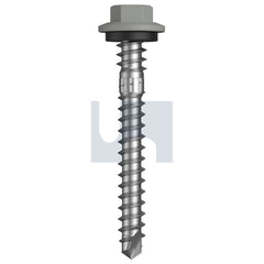 Hobsons - M6.2-11 X 50 Shale Grey (Gull Grey) -Cl4 As3566 + Scratchguard Vmax Sds Hex + Washer + Xgrip | Fs313-Sg (Pack Of 200)
